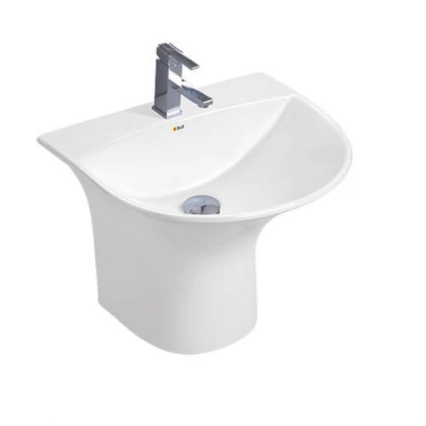 Integrated Half Pedestal Basin